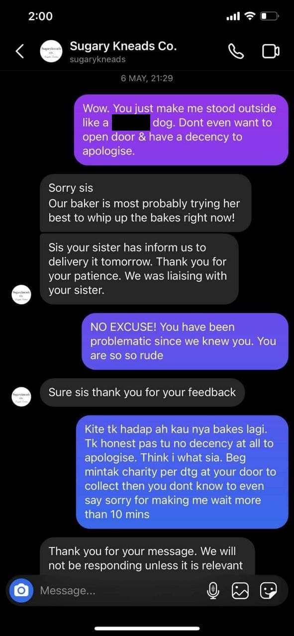 S'pore home-based bakery apologises for late deliveries & bad service ...