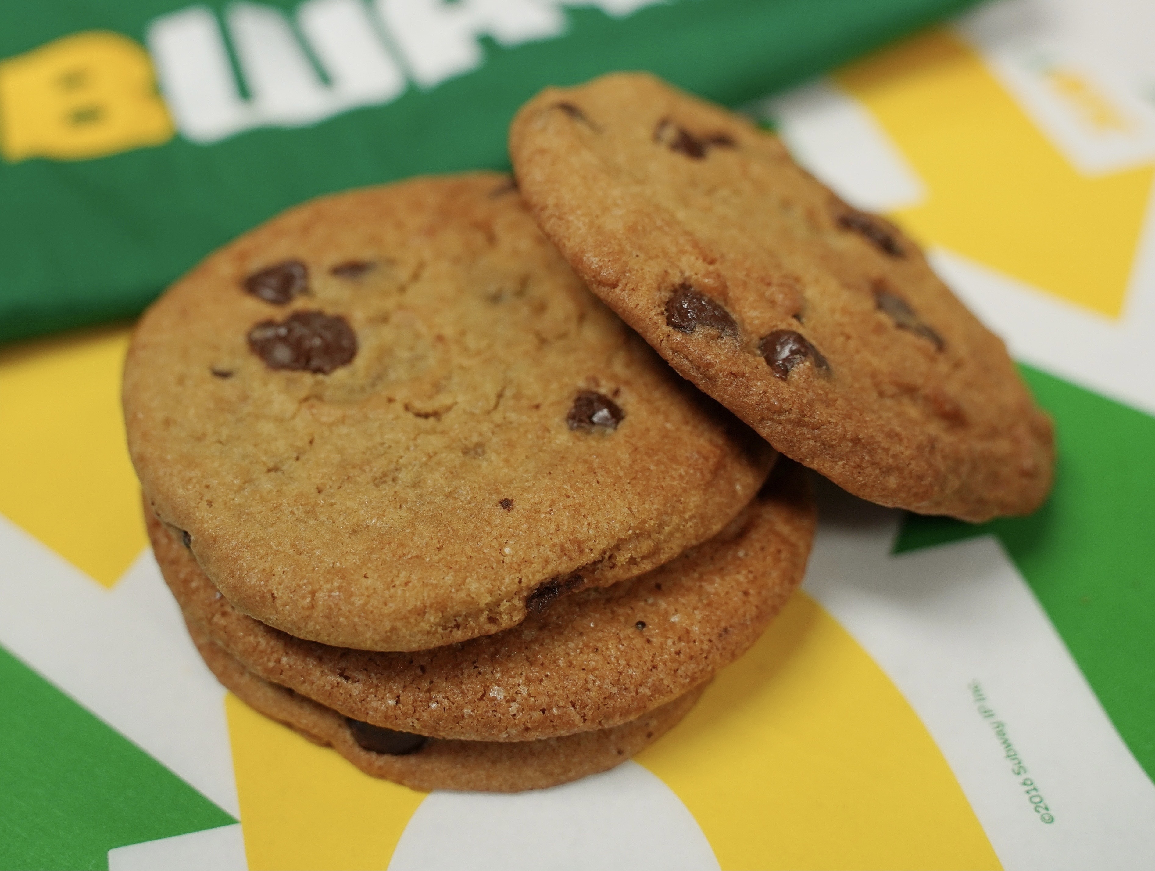 Subway S&amp;#39;pore&amp;#39;s mint chocolate chip cookie is back - Mothership.SG ...