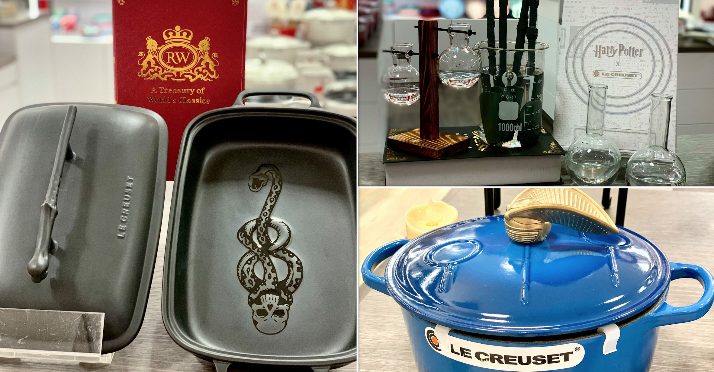 Harry Potter x Le Creuset collection now at Takashimaya S'pore, prices from  S$109 -  - News from Singapore, Asia and around the world
