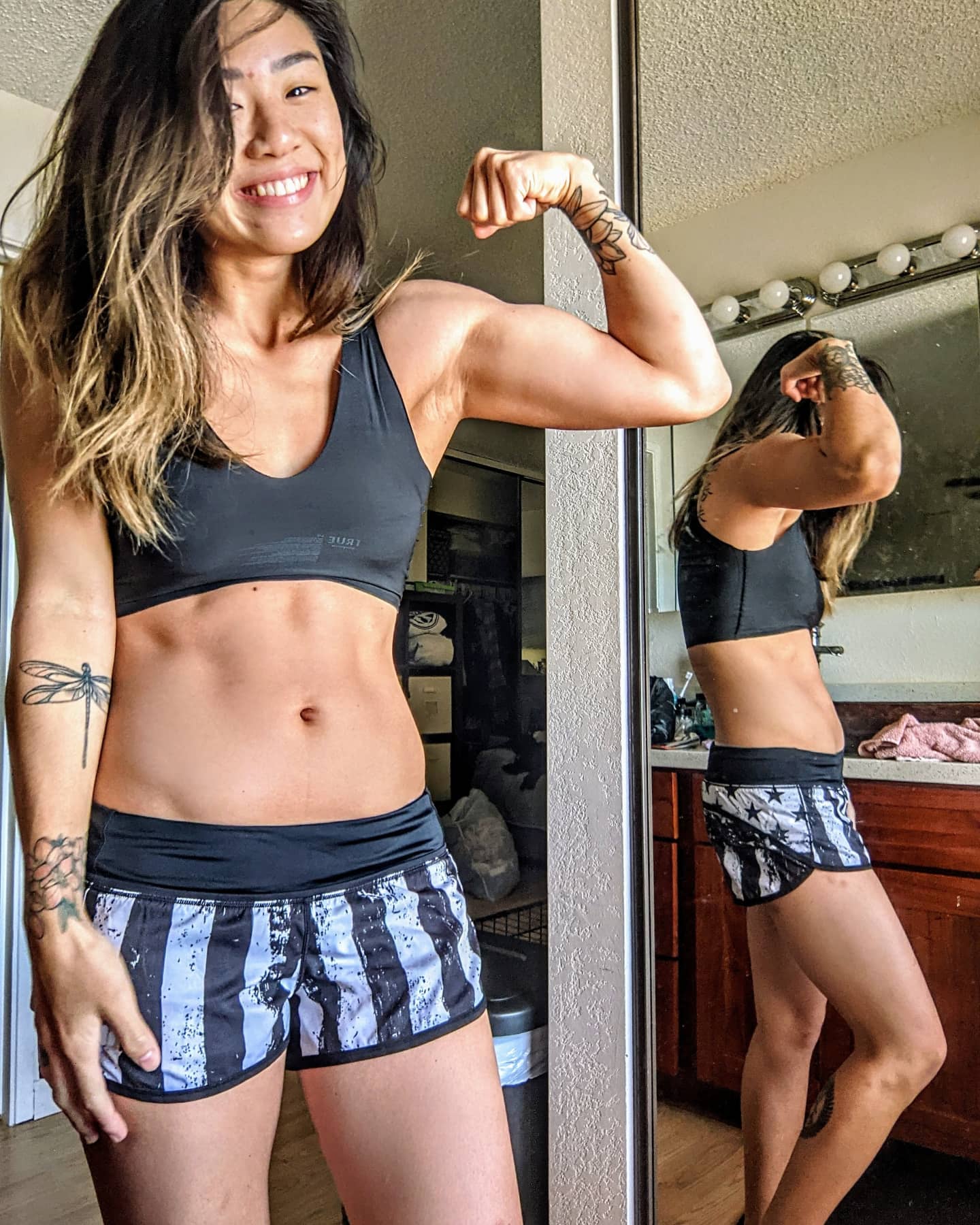 Fighter Angela Lee reveals MMA cage-ready body 7 months after giving birth   - News from Singapore, Asia and around the world