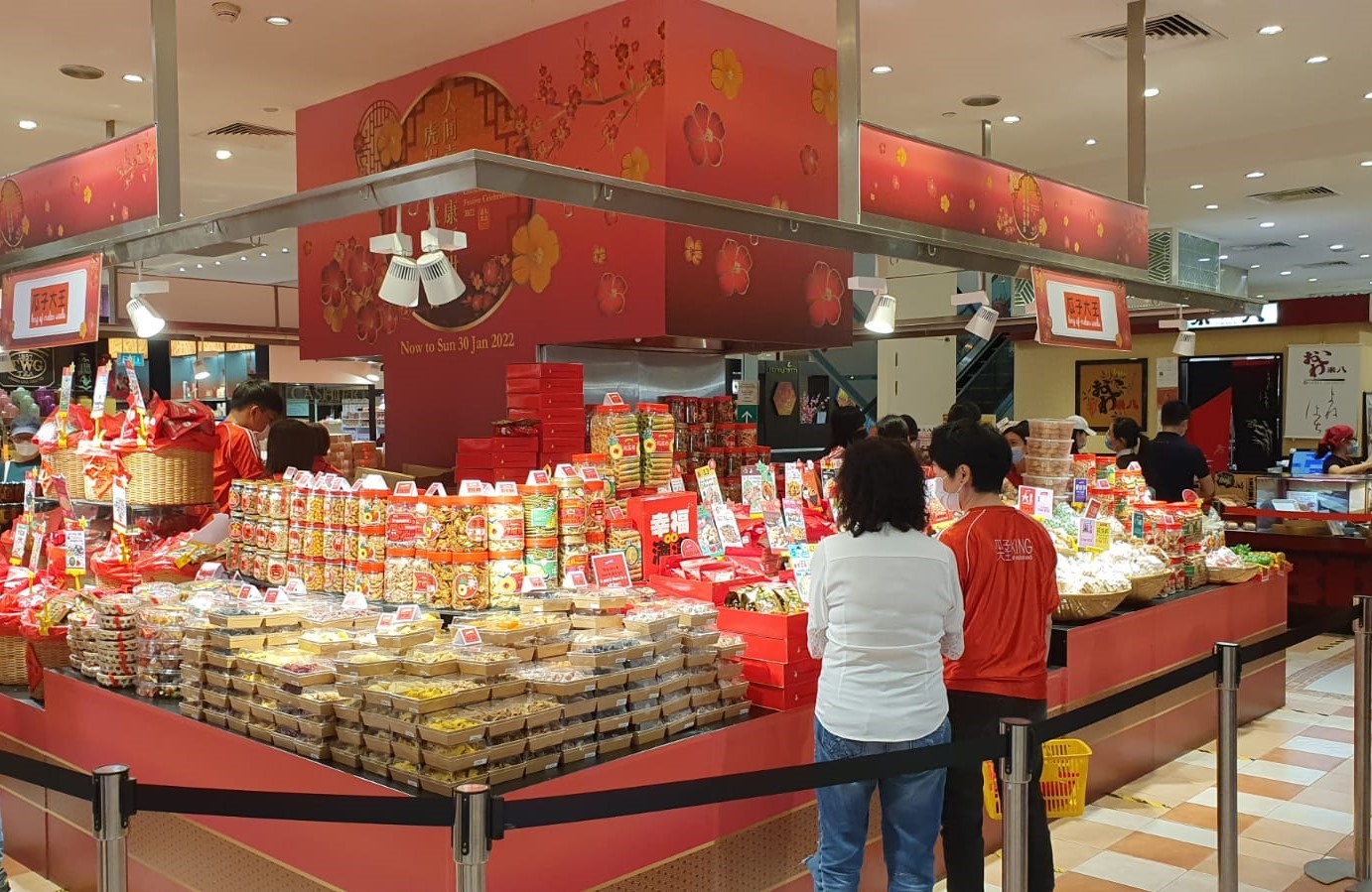 Takashimaya CNY fair back with over 30 brands from Dec. 28, 2021 Jan