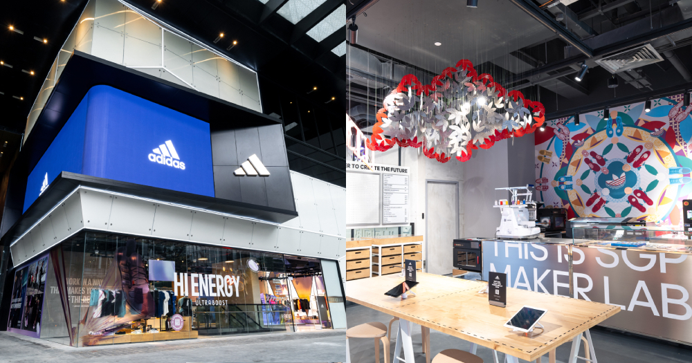 Adidas S pore launches 1st brand centre along Orchard Road with 3 floors Singapore inspired elements Mothership.SG News from Singapore Asia and around the world