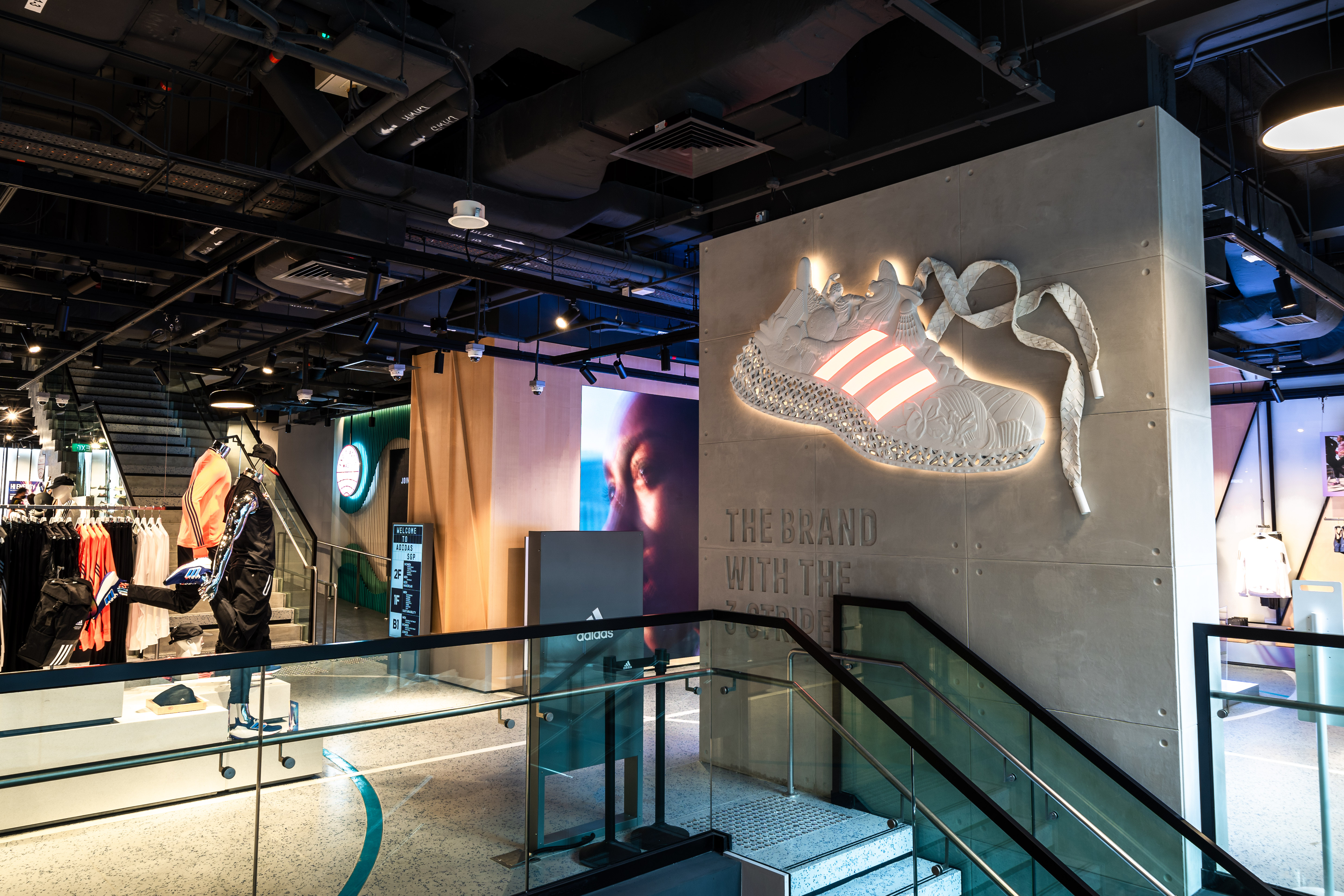 Adidas S'pore launches 1st brand centre Orchard Road with 3 floors & Singapore-inspired elements - Mothership.SG - News from Singapore, Asia and around the world