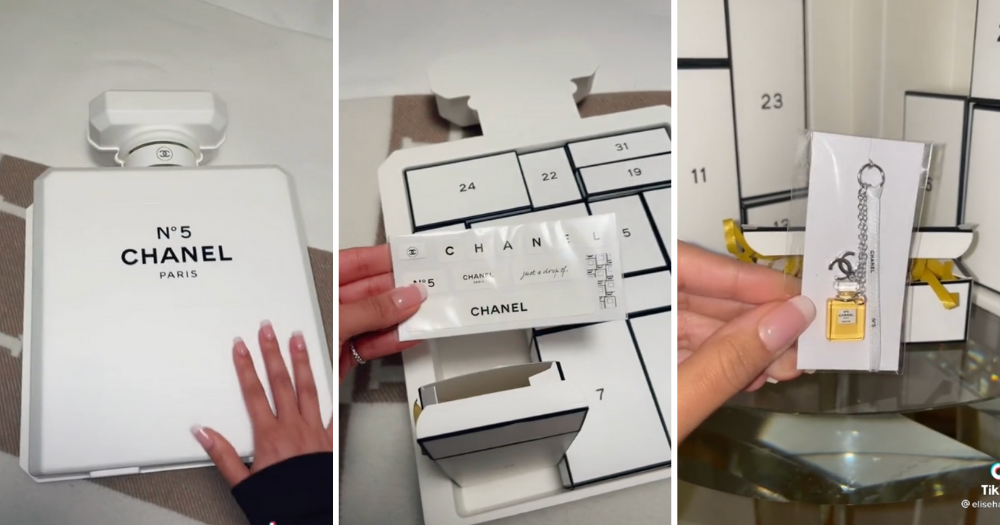 Chanel's S$1,150 advent calendar draws flak for including 'junk' like  stickers, magnets & travel-sized samples -  - News from  Singapore, Asia and around the world