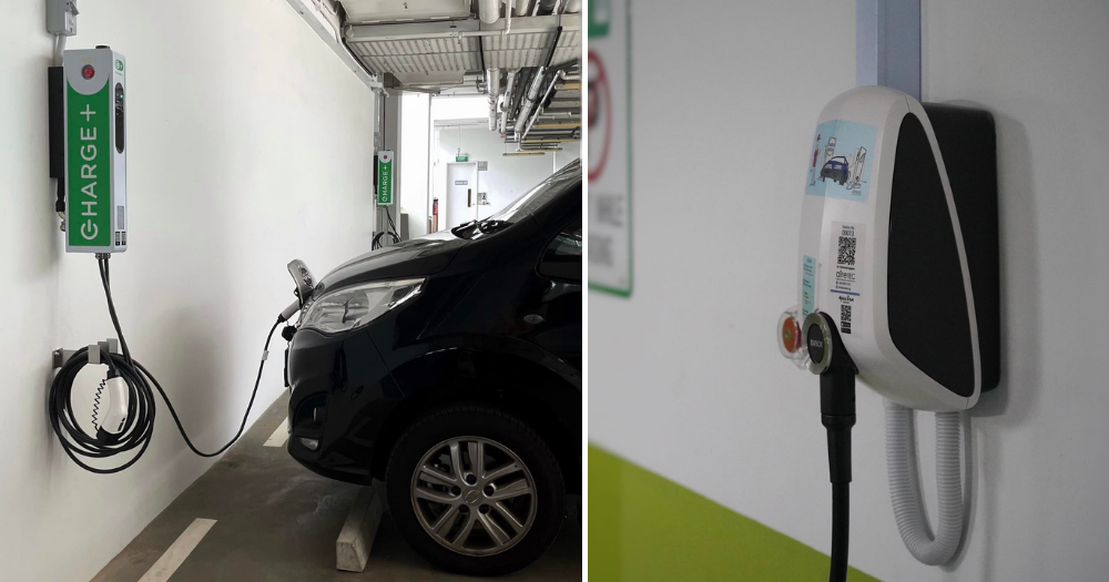 7 electric vehicle chargers to be deployed in condos across S'pore