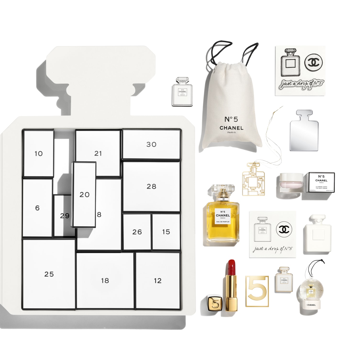 Chanel's S$1,150 advent calendar draws flak for including 'junk' like  stickers, magnets & travel-sized samples  - News from  Singapore, Asia and around the world