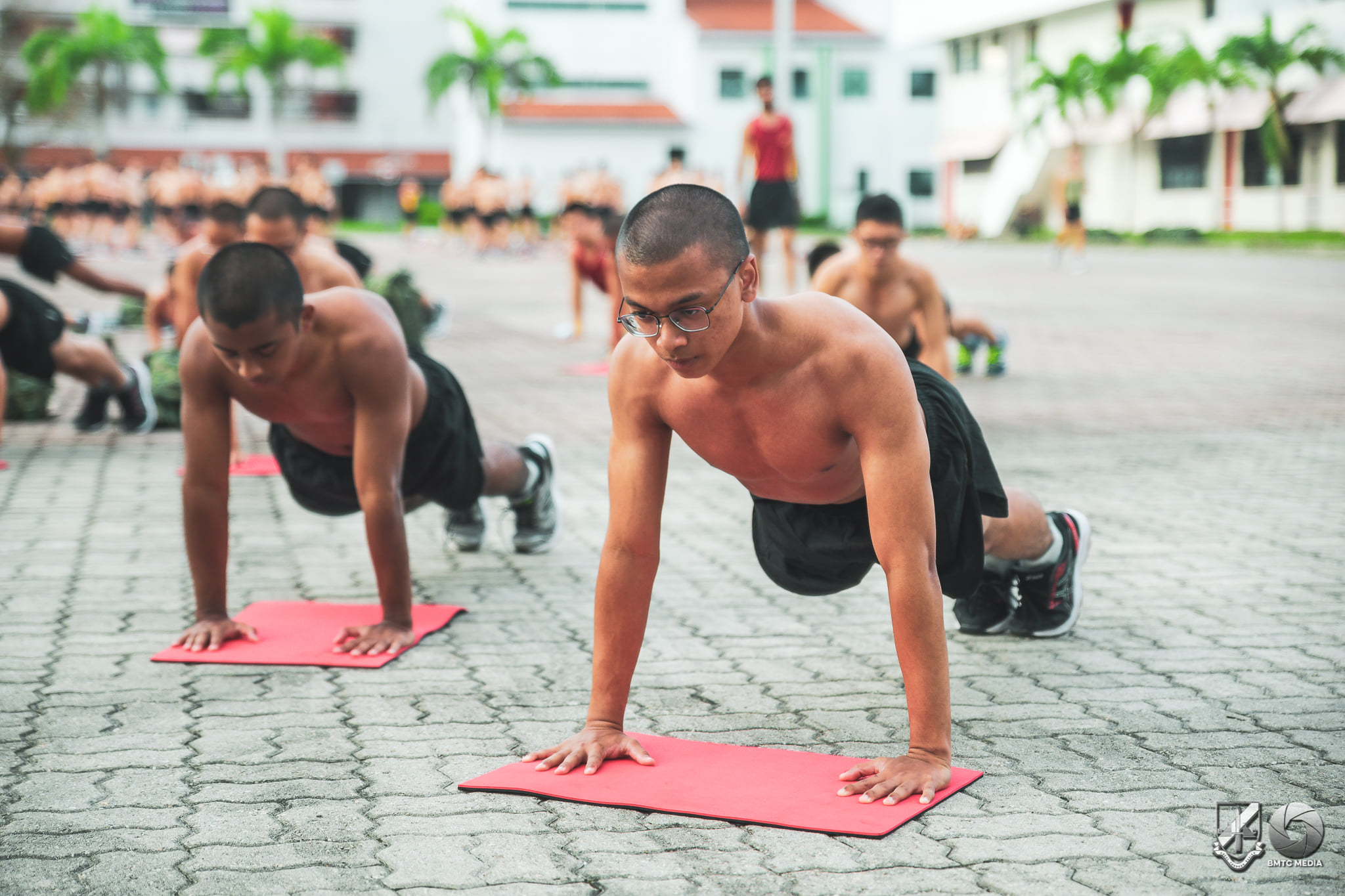 BMT recruits in S pore given mats to do exercises those who have ORD ed can t take it Mothership.SG News from Singapore Asia and around the world