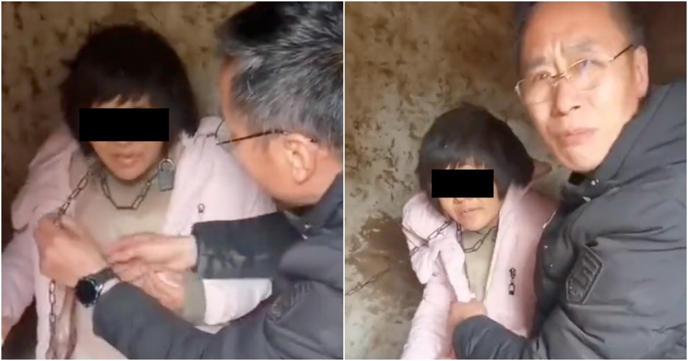 Chained woman in China, 44, sold twice by human traffickers. At least 17 local officials punished. - Mothership.SG - News from Singapore, Asia and around the world