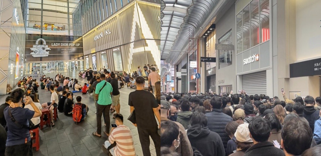 Queues & even shoving for Omega x Swatch watches around the world, not just S’pore – Mothership.SG