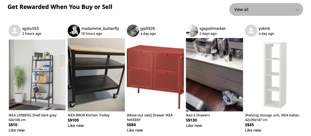 Sold-Out Items From Ikea's Markerad Collection Now On Carousell For Twice  Or Thrice The Price - TODAY