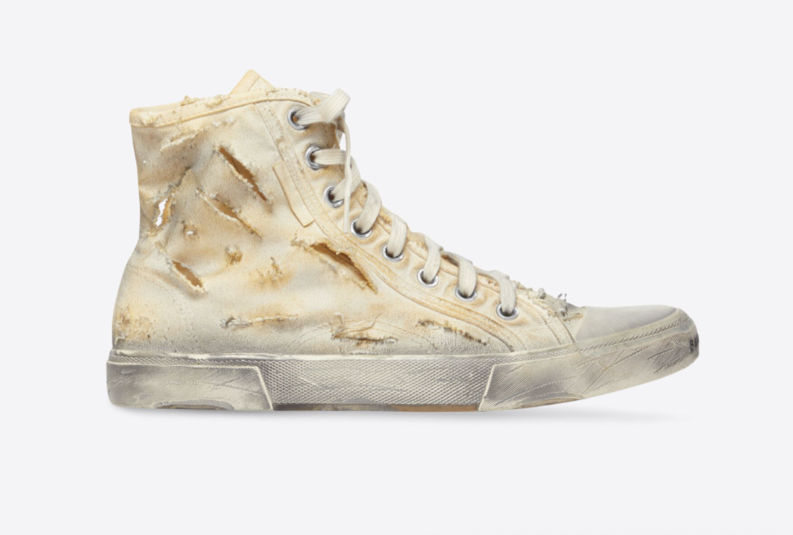 How much? 'Worn out' £645 Adidas Stan Smith trainers sell out at Balenciaga, Luxury goods sector