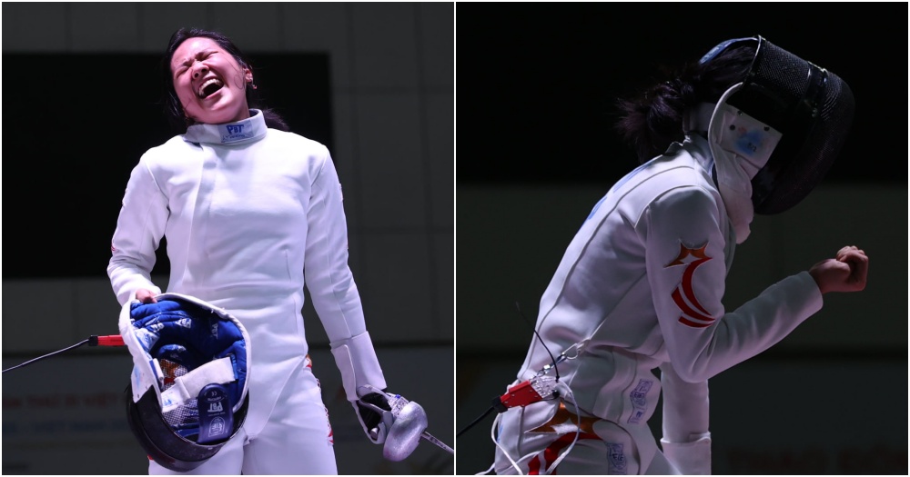 14 year old Fencer Secures S pore s 2nd Gold At 31st SEA Games 