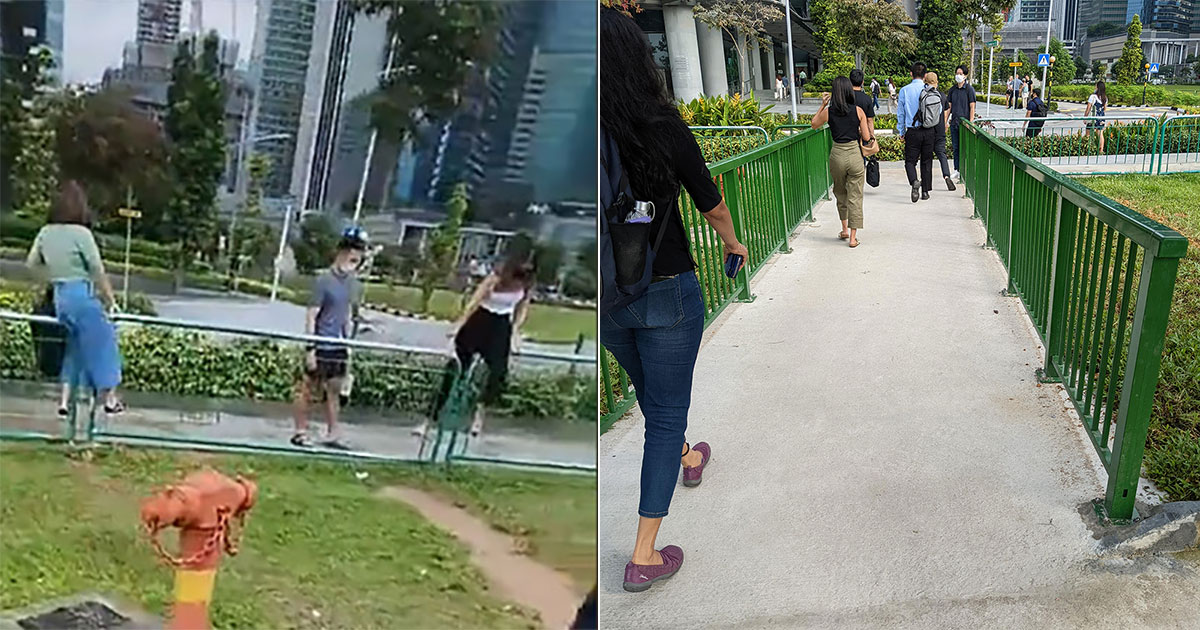 singapore sidewalks
