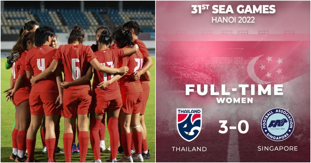 Đội tuyển bóng đá nữ S'pore đánh bại Lào nhưng thua Thái Lan