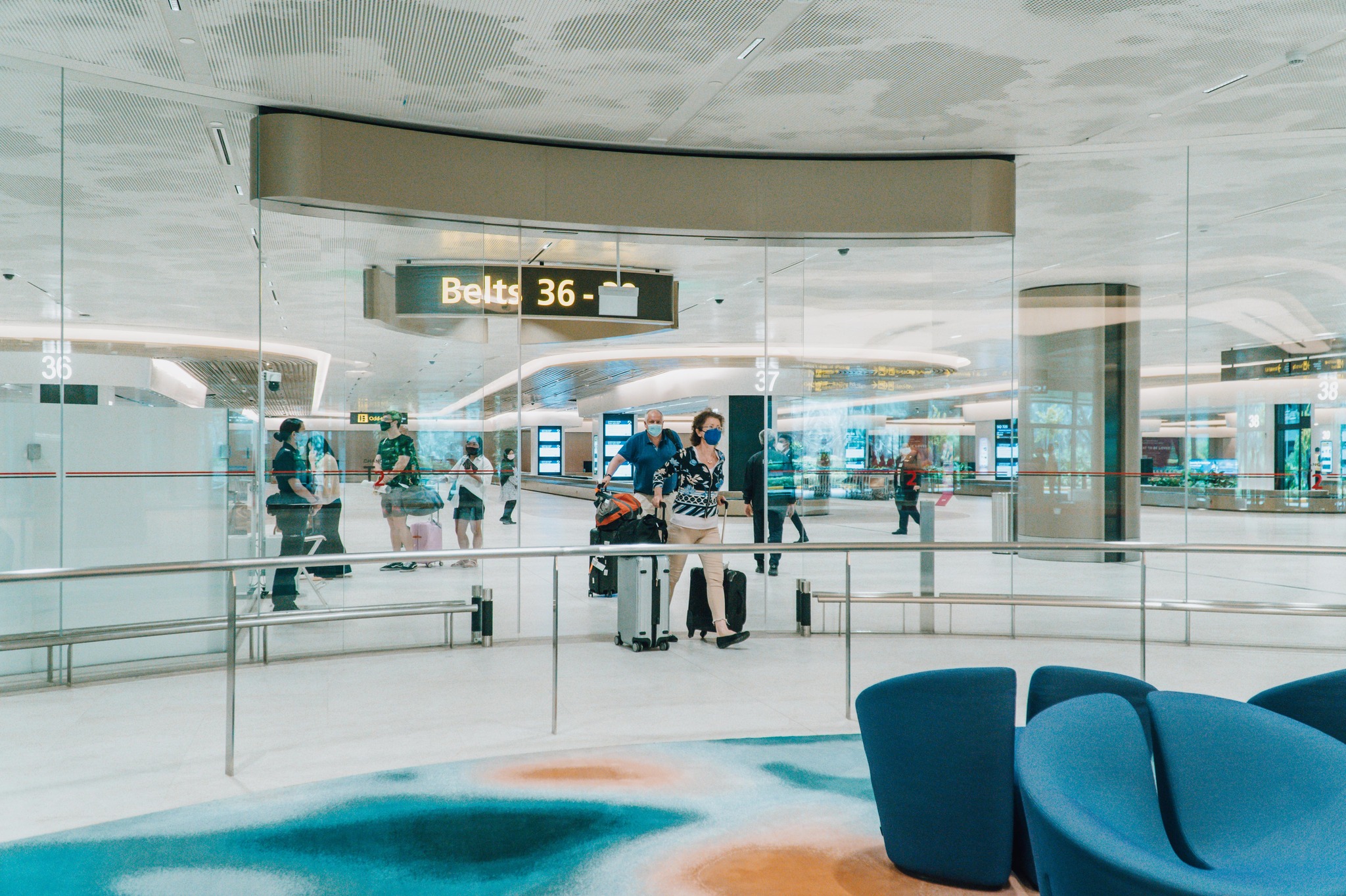 Some lucky passengers get to land at Changi Airport Terminal 2 for