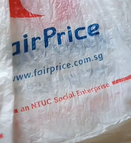 used fairprice plastic bags 02