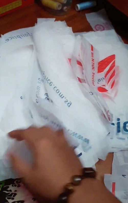 used fairprice plastic bags 04