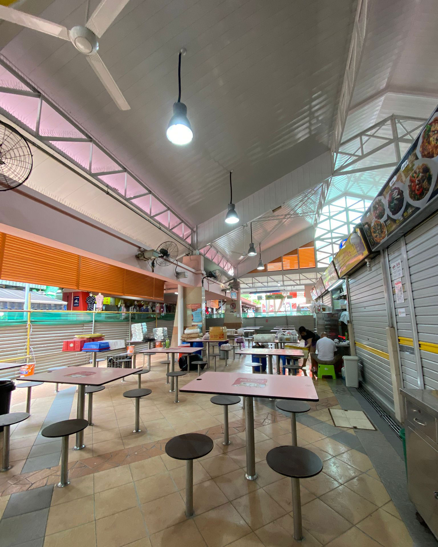 Chong Pang Food Centre reopens after repair work