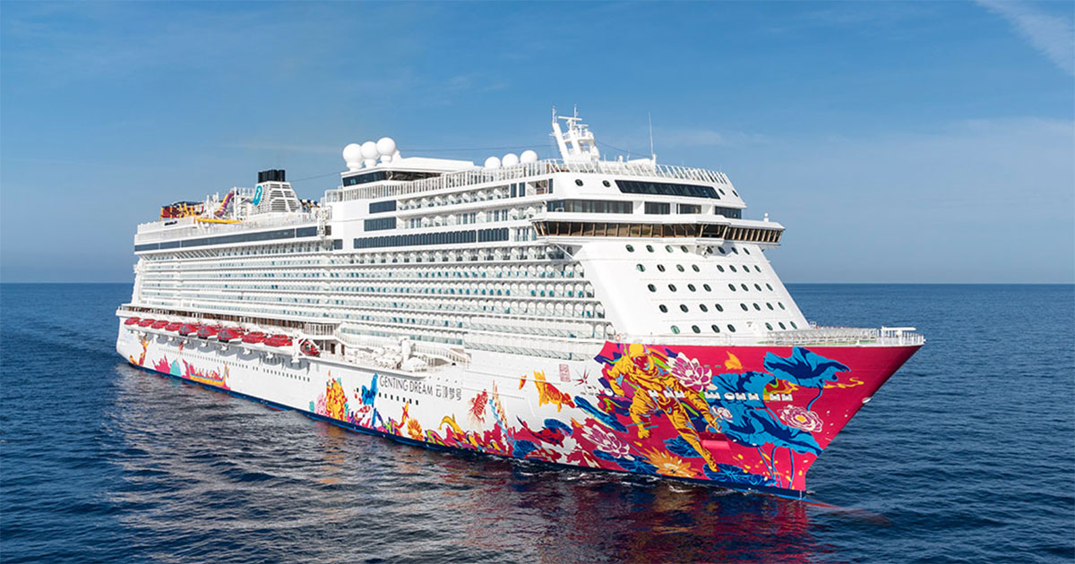 Genting Dream cruise to sail again on June 15, 2022 months after parent