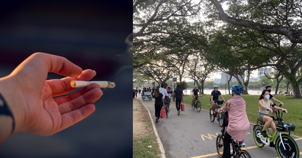 Smoking banned at all public parks & 10 beaches in S'pore from July 1, 2022