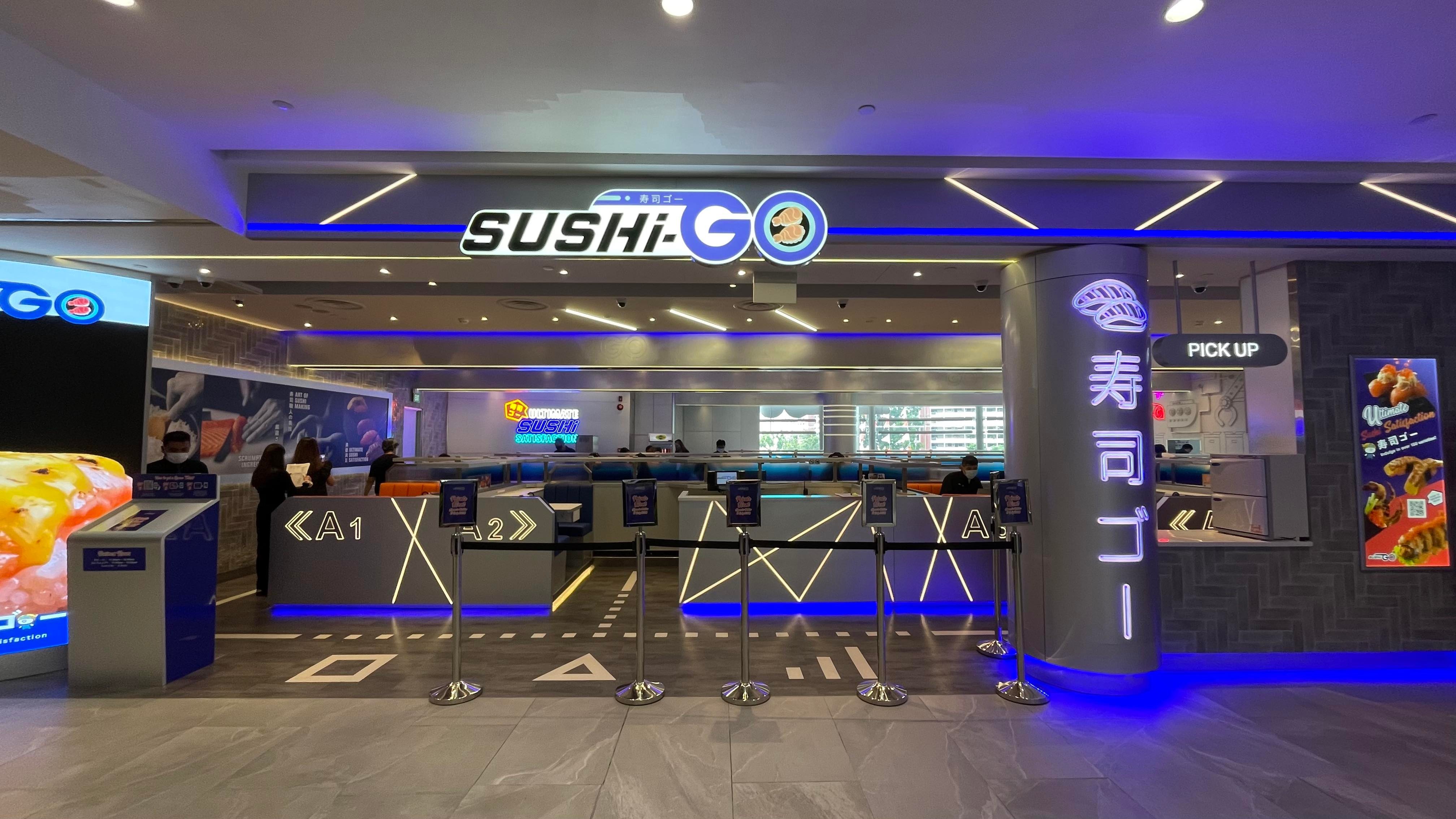 Sushi-GO: Futuristic & value-for-money sushi served by cute robots opens at  AMK Hub -  - News from Singapore, Asia and around the world