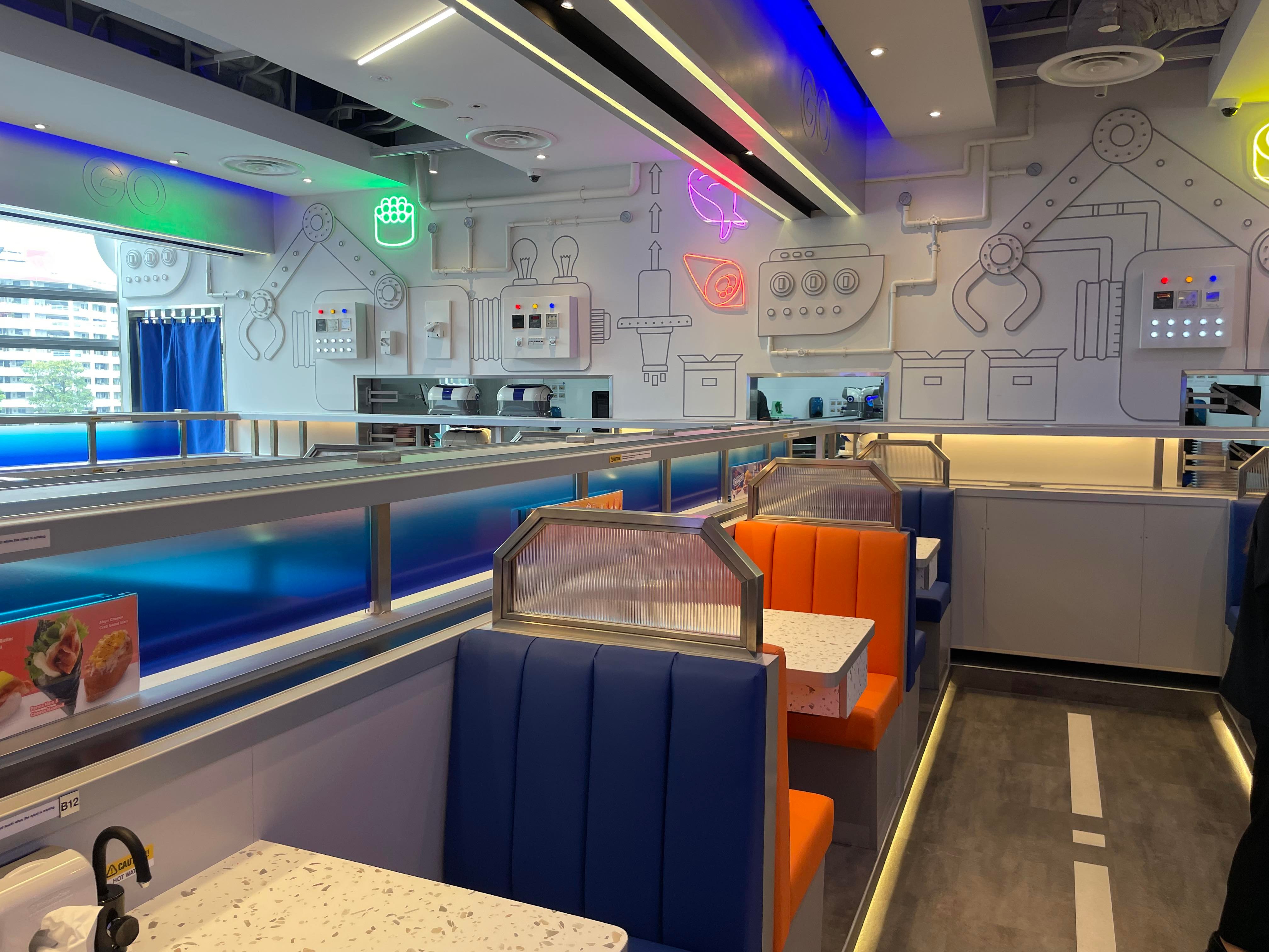 Sushi-GO: Futuristic & value-for-money sushi served by cute robots opens at AMK  Hub -  - News from Singapore, Asia and around the world