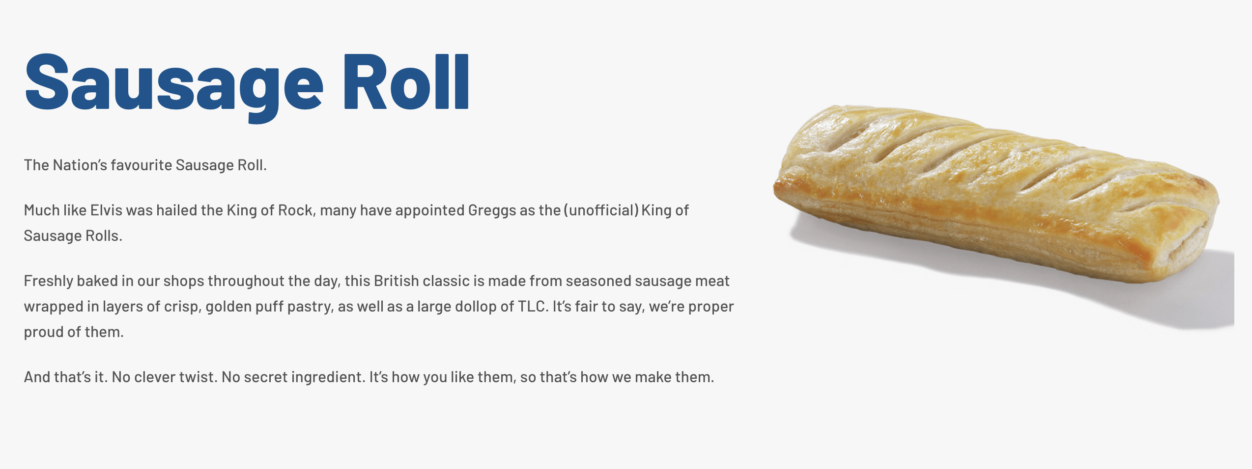 greggs sausage rolls