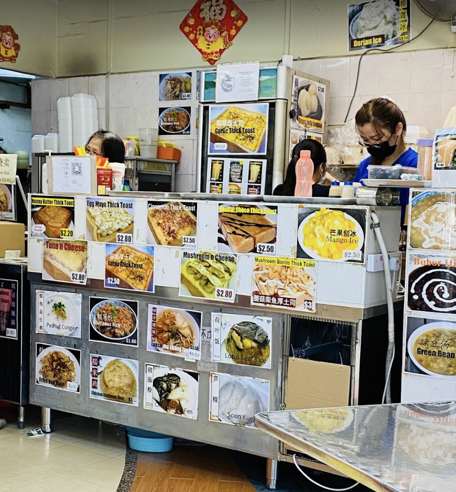 Magic Kitchen Interior with photos of food on counter