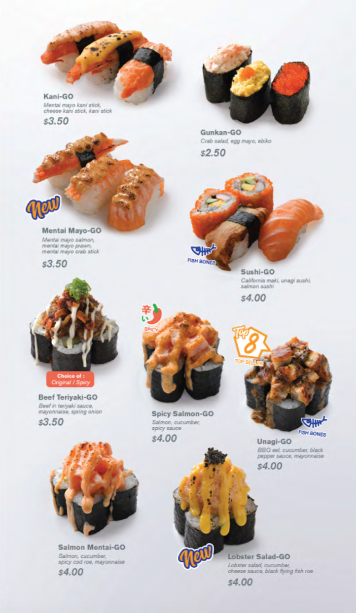 Sushi-GO: Futuristic & value-for-money sushi served by cute robots