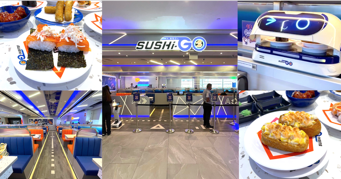 Sushi-GO: Futuristic & value-for-money sushi served by cute robots