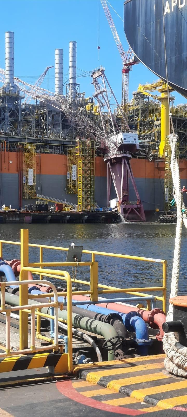 Keppel Shipyard accident