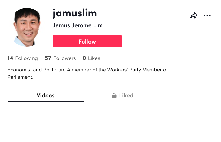 Workers' Party makes TikTok debut with video of Low Thia Khiang