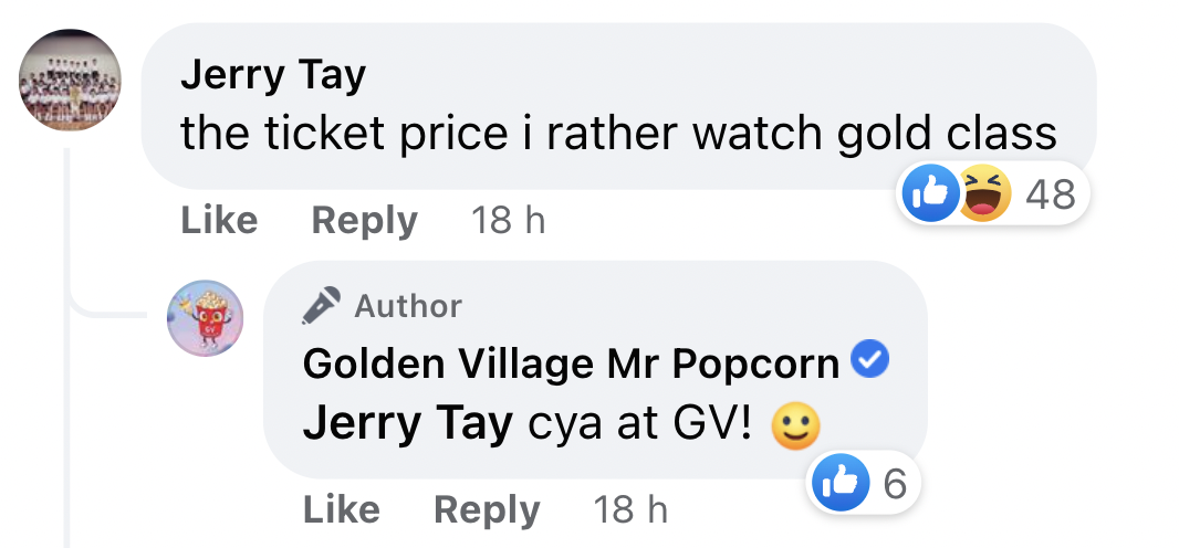 Who's your favorite character? - Golden Village Mr Popcorn