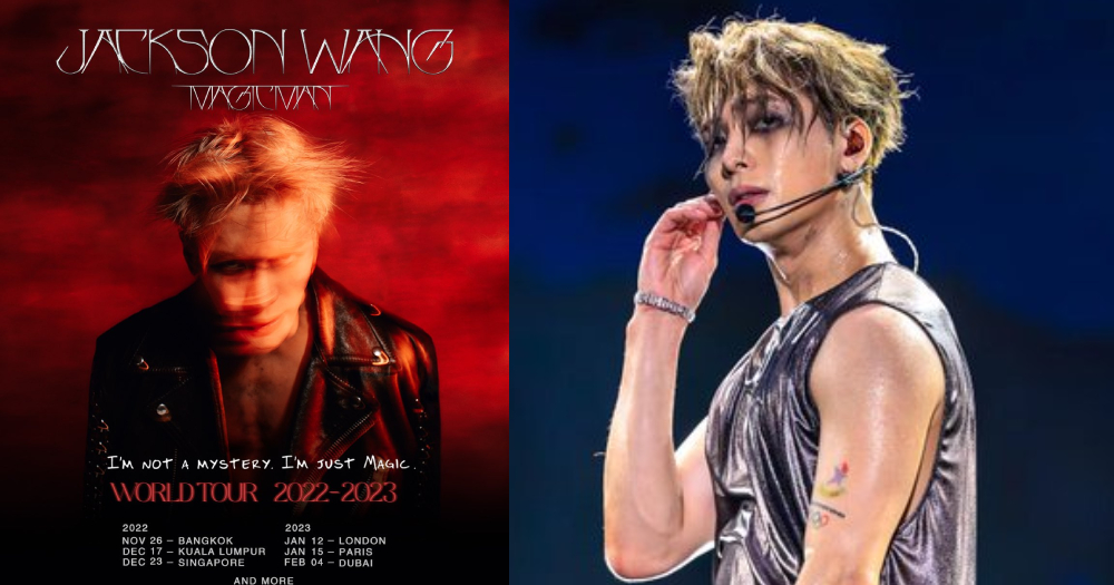 5 Jackson Wang Songs To Get You Excited For “Magic Man World Tour 2022” In  Singapore