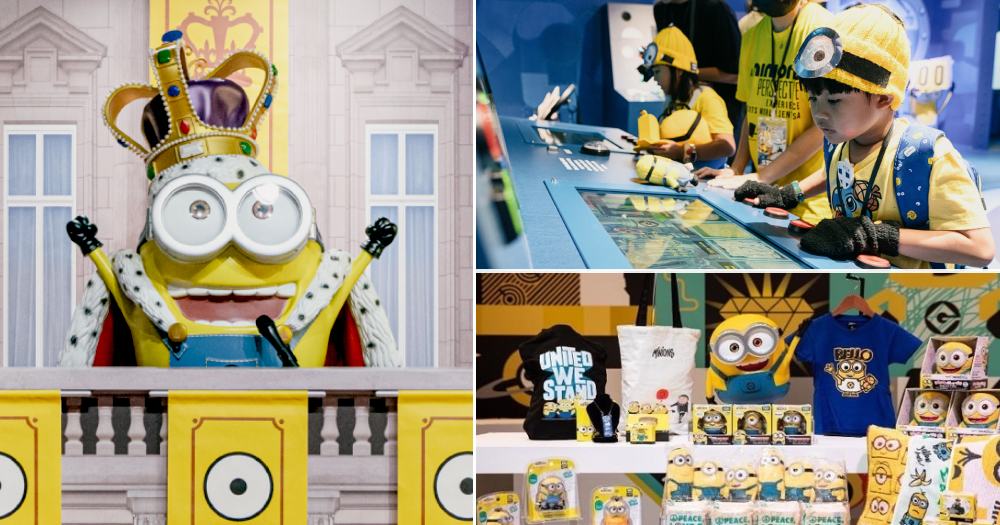 A Minion's Perspective Experience with games & merch zone open in S'pore till Jan. 2, 2023