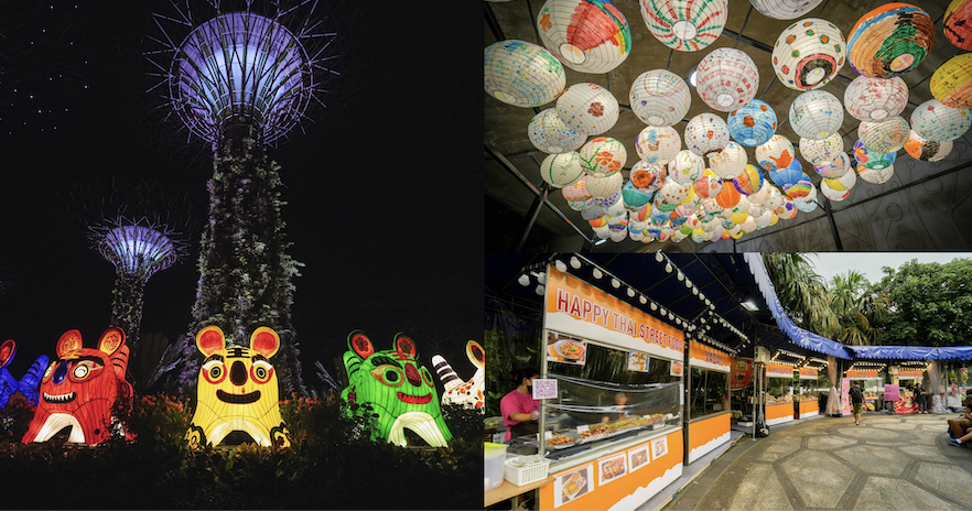 Mid-Autumn lantern displays, food marketplace & live performances now at Gardens by the Bay