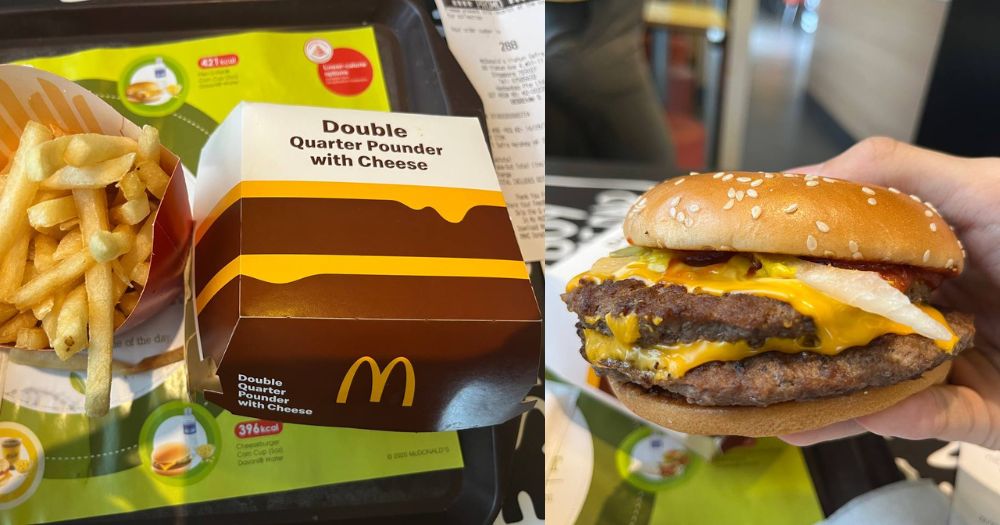 McDonald's Quarter Pounder with Cheese returns 'on trial' at Safra Yishun outlet