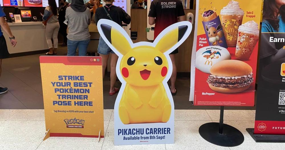 McDonald's S'pore releasing Pikachu carrier on Sep. 8, 2022