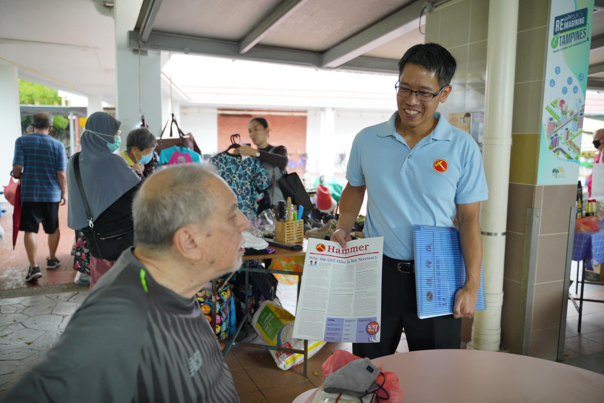 Workers' Party makes TikTok debut with video of Low Thia Khiang inspecting  Anchorvale HDB playground -  - News from Singapore, Asia and  around the world