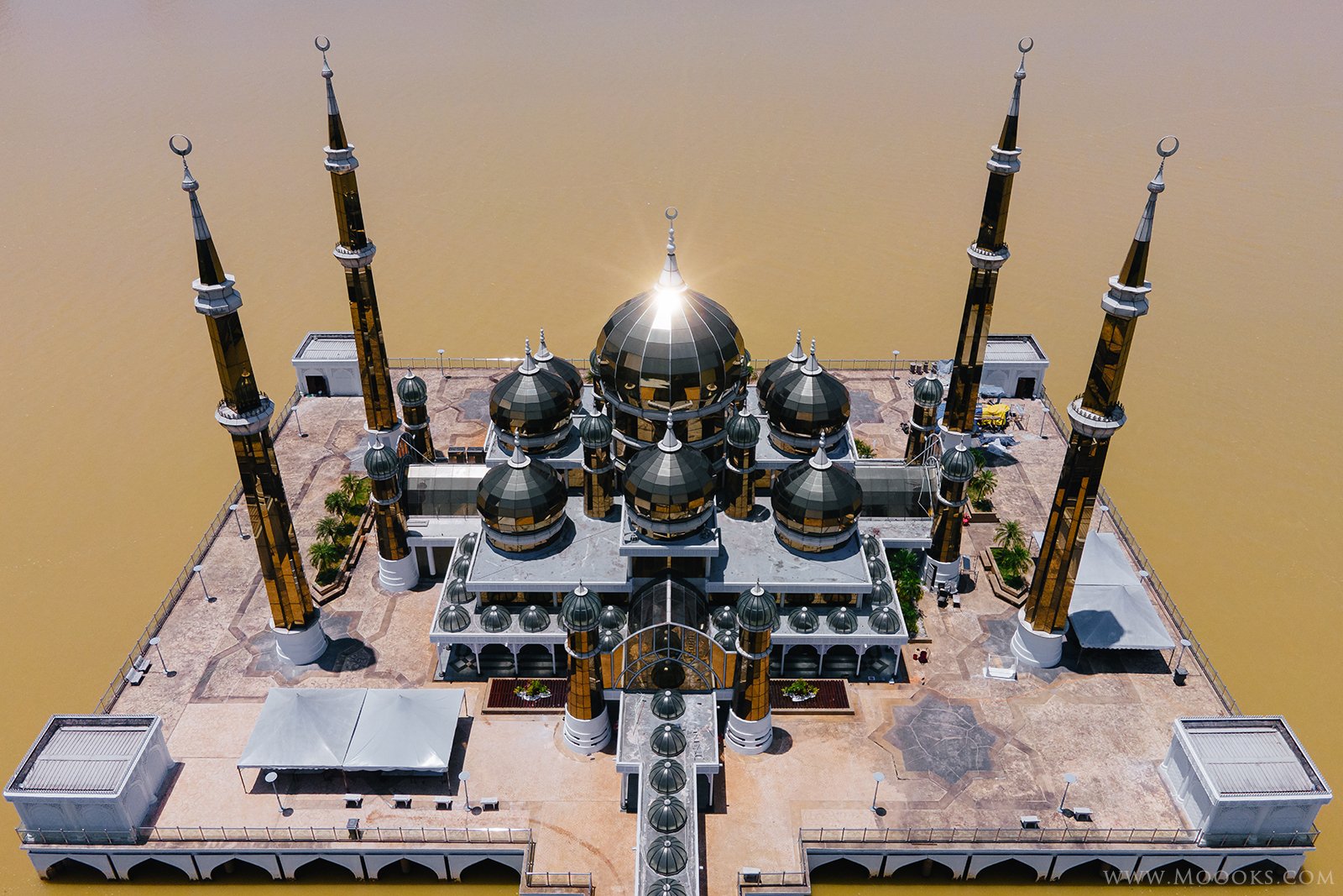 crystal mosque