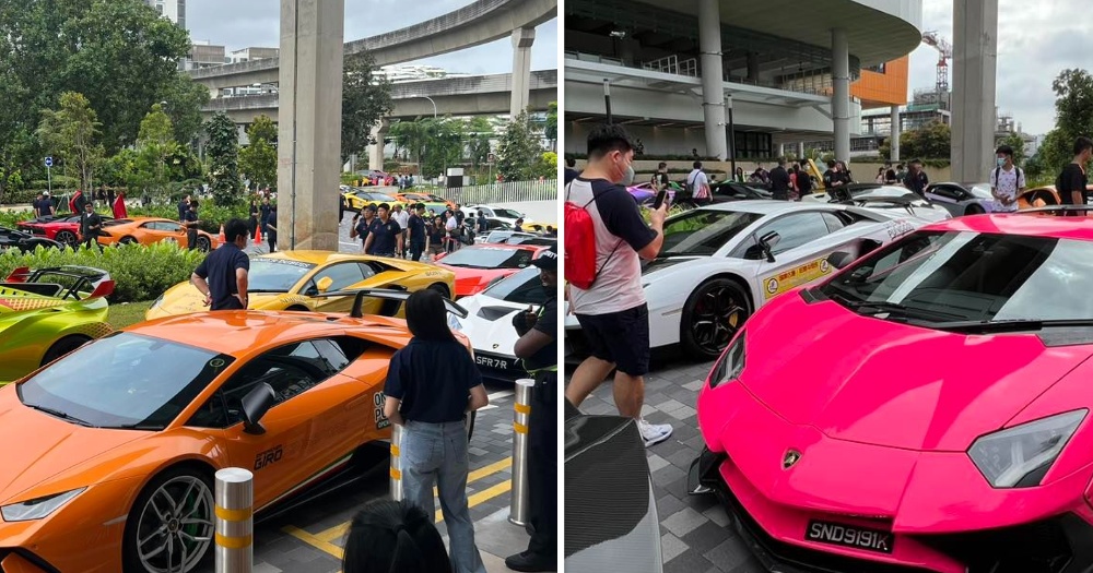 Kids go on joyrides in Lamborghinis as part of One Punggol Community Club  opening  - News from Singapore, Asia and around the world