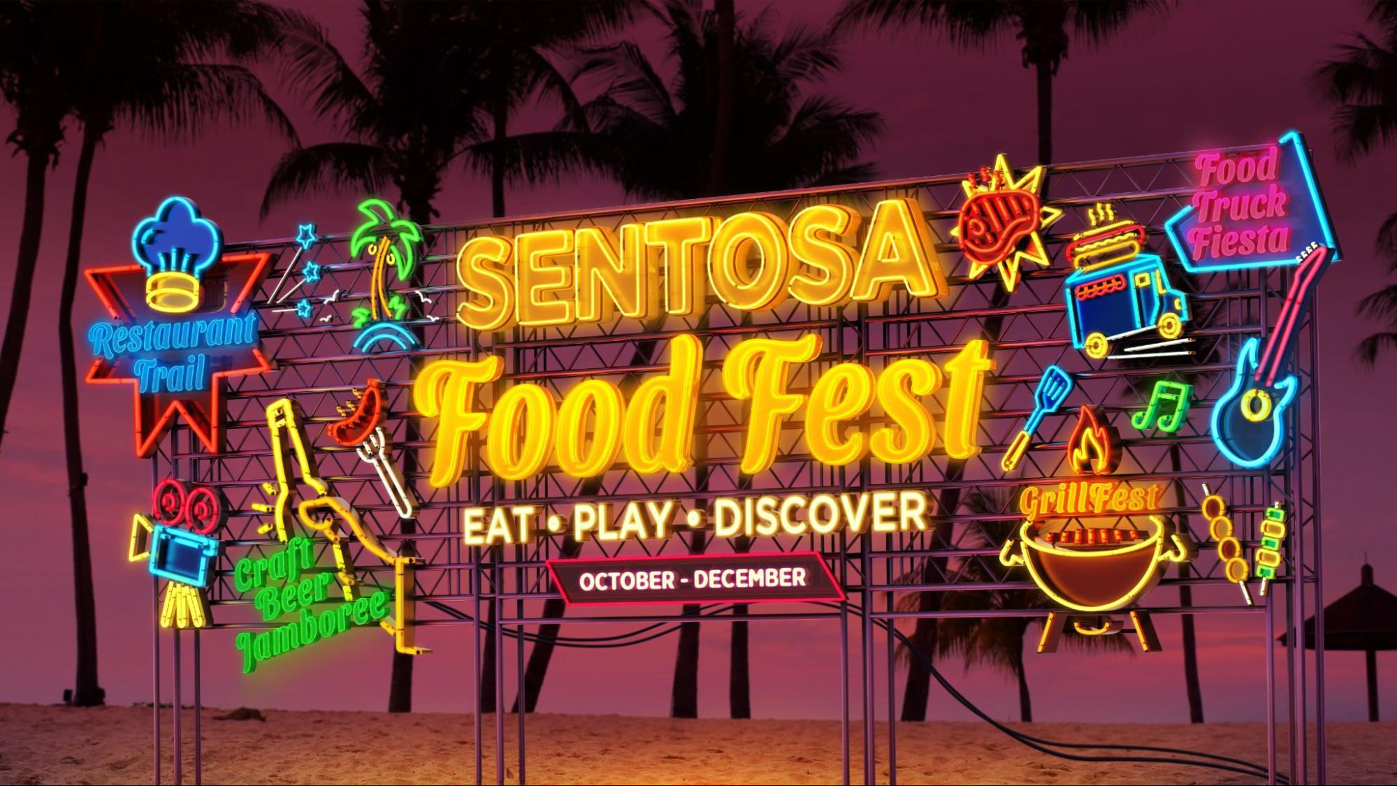 Food, live music, movies, & more at Sentosa Food Fest till