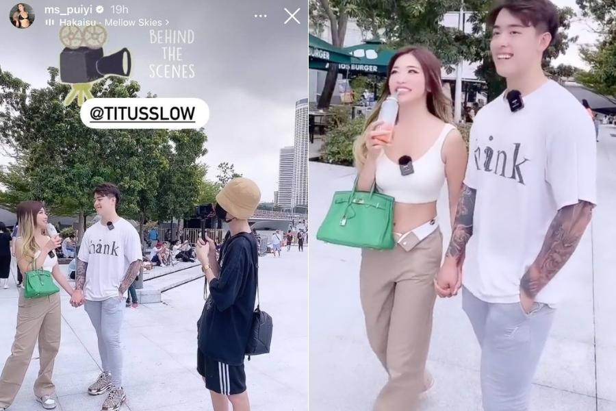 Titus Low Apologises For Acting Intimate With M Sian Model Siew Pui Yi In TikTok Video