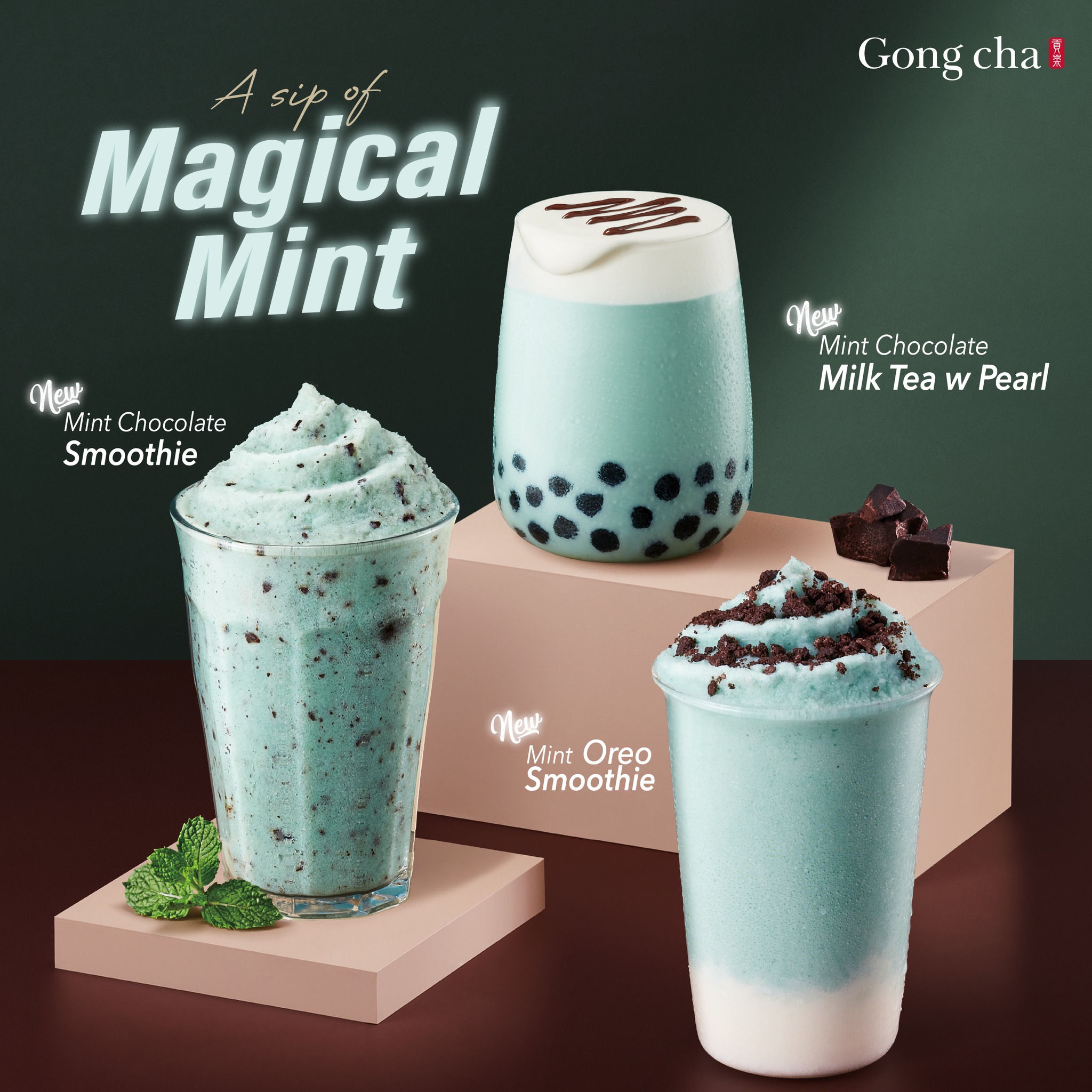 Gong Cha M sia sells out mint chocolate drinks in most stores