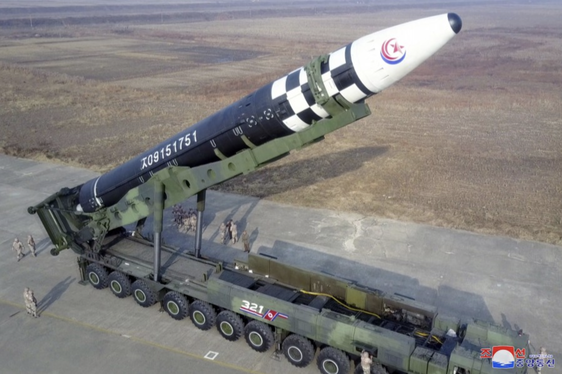 North Korea's new ballistic missile.