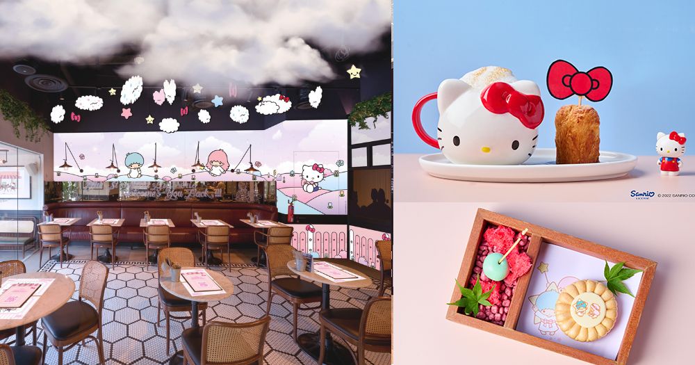 Hello Kitty & Little Twin Stars pop-up cafe at Swissôtel from Nov. 22, 2022  to Jan. 29, 2023  - News from Singapore, Asia and around the  world