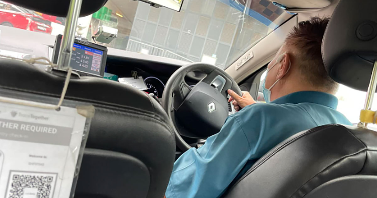 S Pore Taxi Driver 70 Tells Passenger He Won T Start Meter In Orchard Jam To Help Her Save