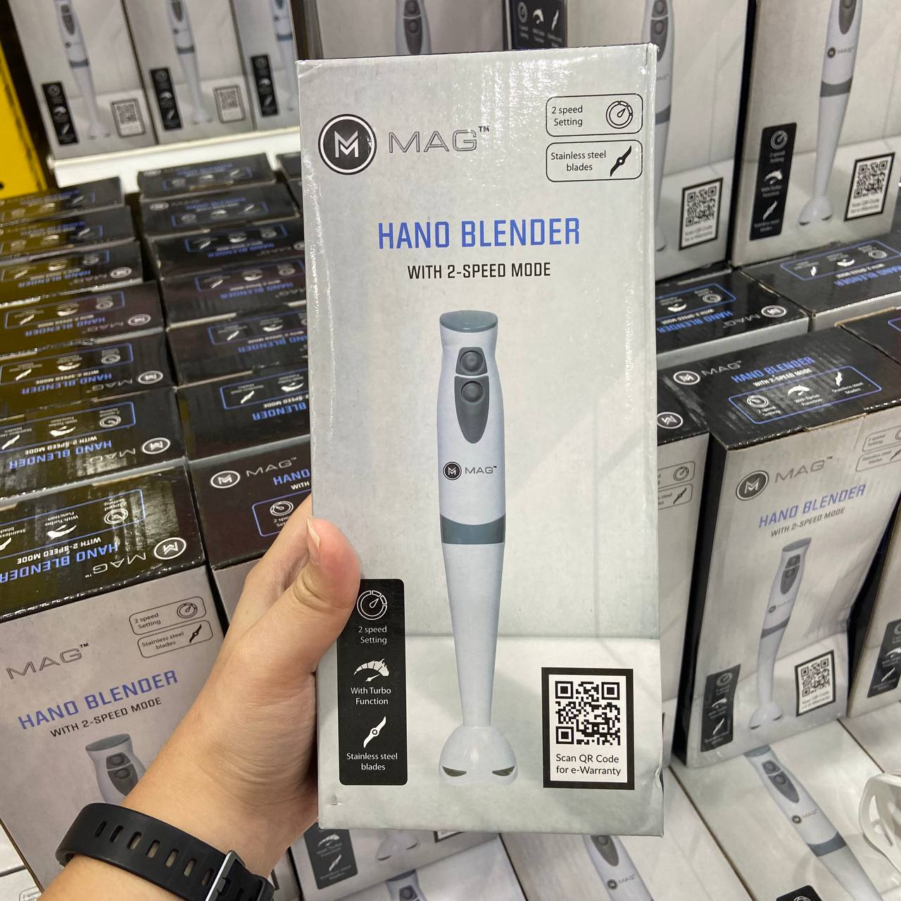hand blender in a box