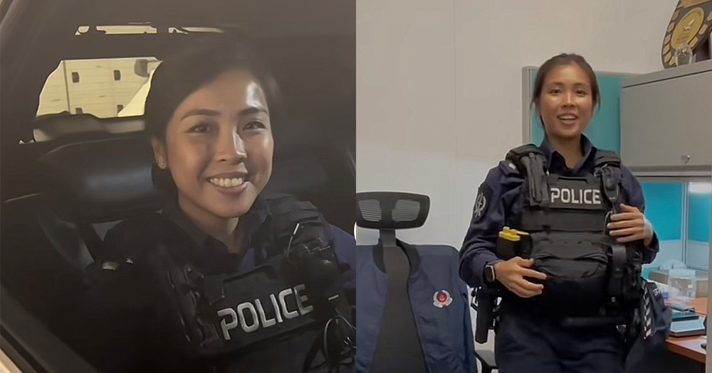 S Pore Police Woman Appears On Tiktok Prompts Pls Arrest Me Comments Mothership Sg News