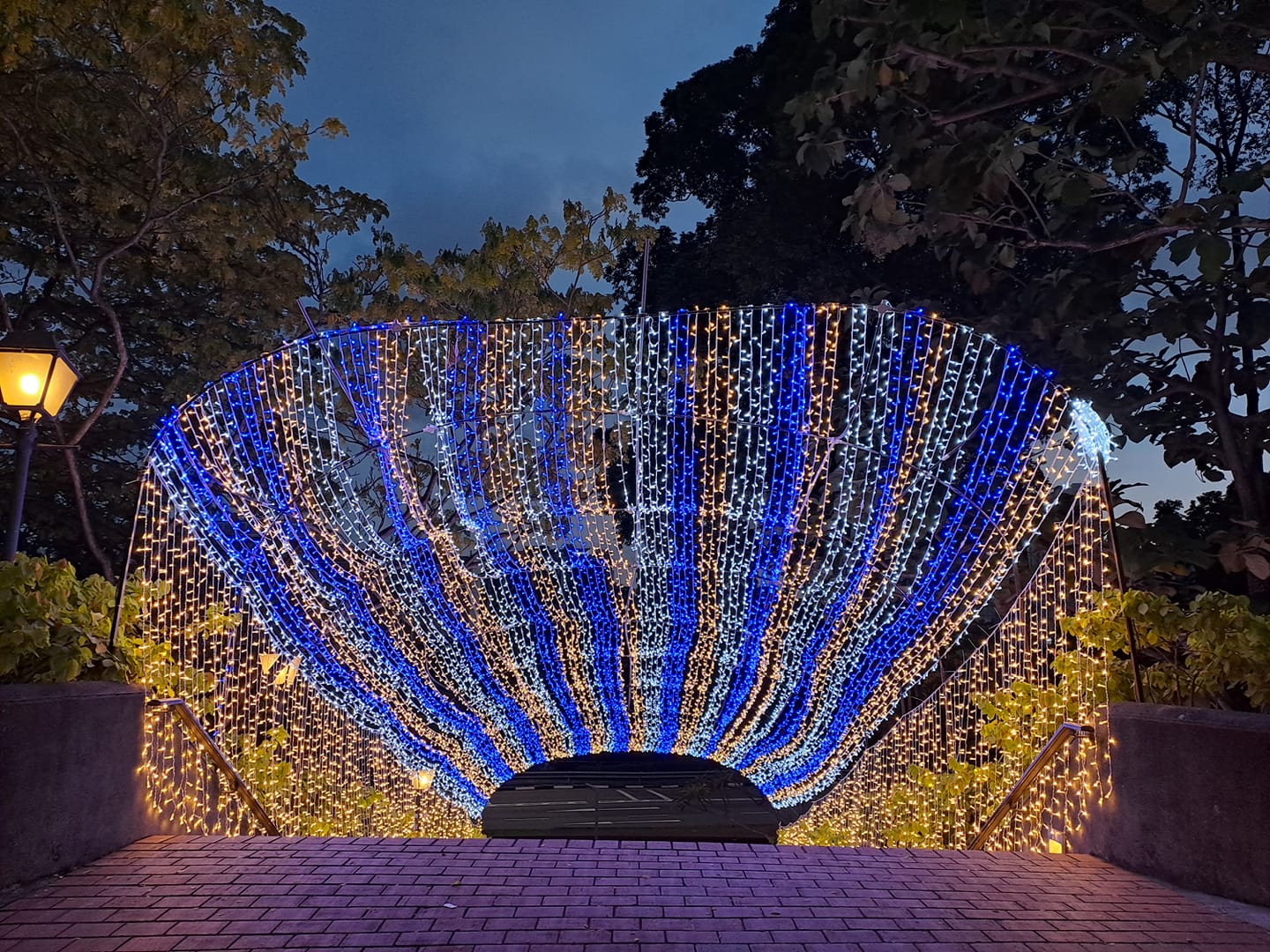 Enchanting festive lights & Christmas decor at Fort Canning Park till